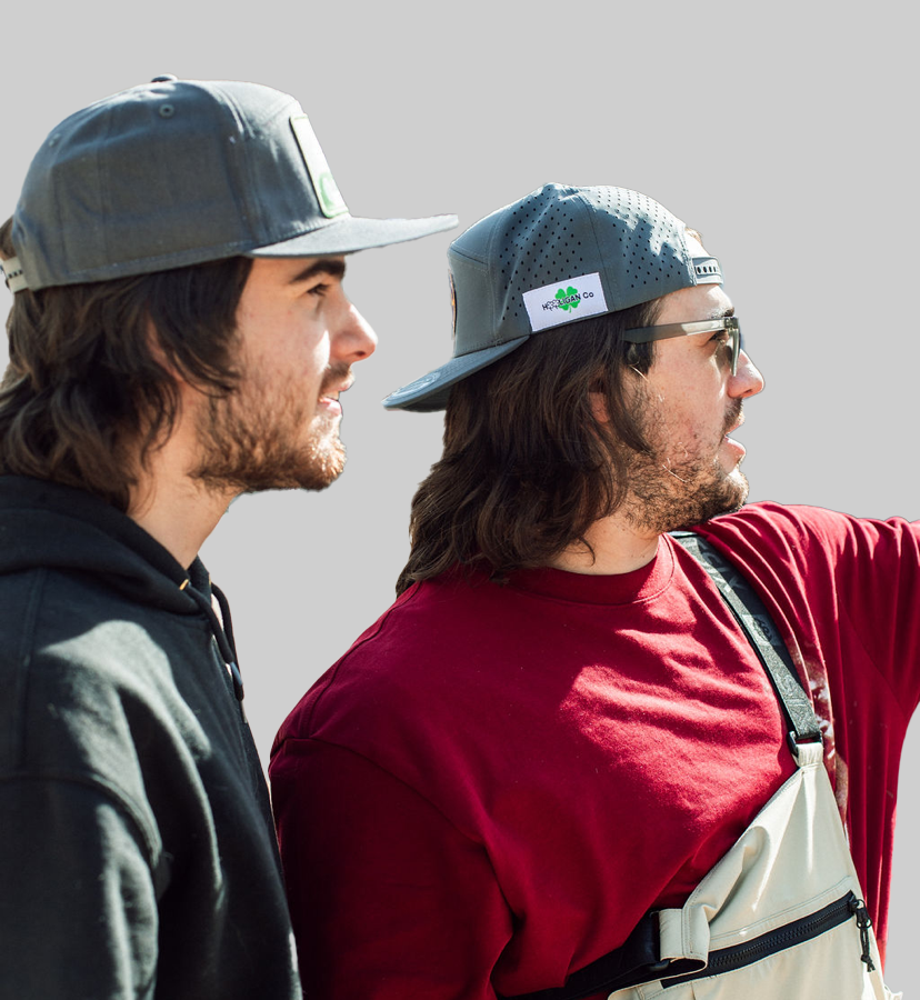 Hooligan, Dark Grey Golf Tee-Up Shamrock, On the Go Hat
