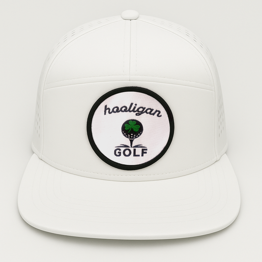 Hooligan, Dark Grey Golf Tee-Up Shamrock, On the Go Hat